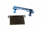 PN Racing Mini-Z MR02/03 V2 V3 V4 Double A-Arm Upper Bracket (Blue) with MR03 Lower Carbon Cover