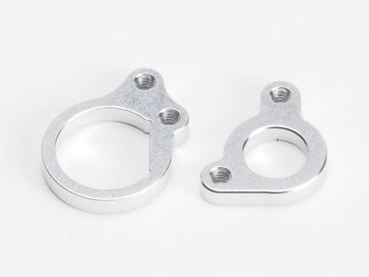PN Racing Mini-Z V4 94mm Motor Mount Plate for Kyosho Motor (Silver)