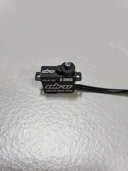 OLRC - Full Metal HV 20T Micro Programmable Cordless Digital 1:28 Scale Servo