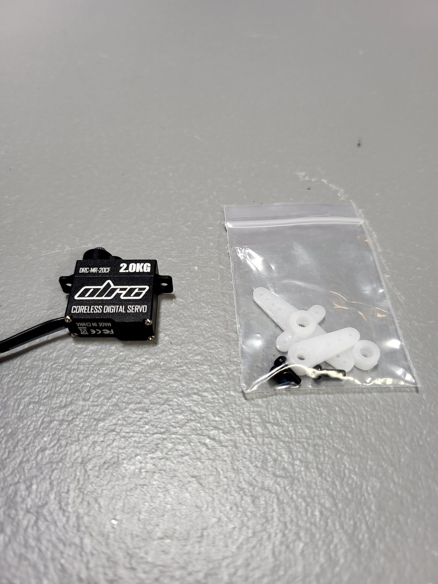 OLRC - Full Metal HV 20T Micro Programmable Cordless Digital 1:28 Scale Servo