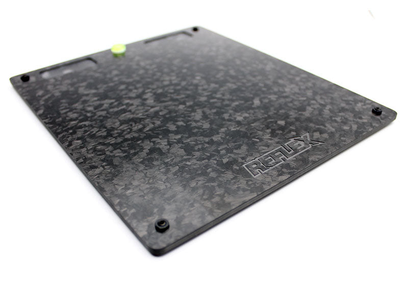 Reflex Racing - Forged Carbon Fiber Level Adjustment Set-up Board - Black