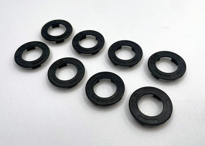 Reflex Racing - Speed Dish Side Wall Plate Set - Black - 22.0,22.2,22.4,22.6