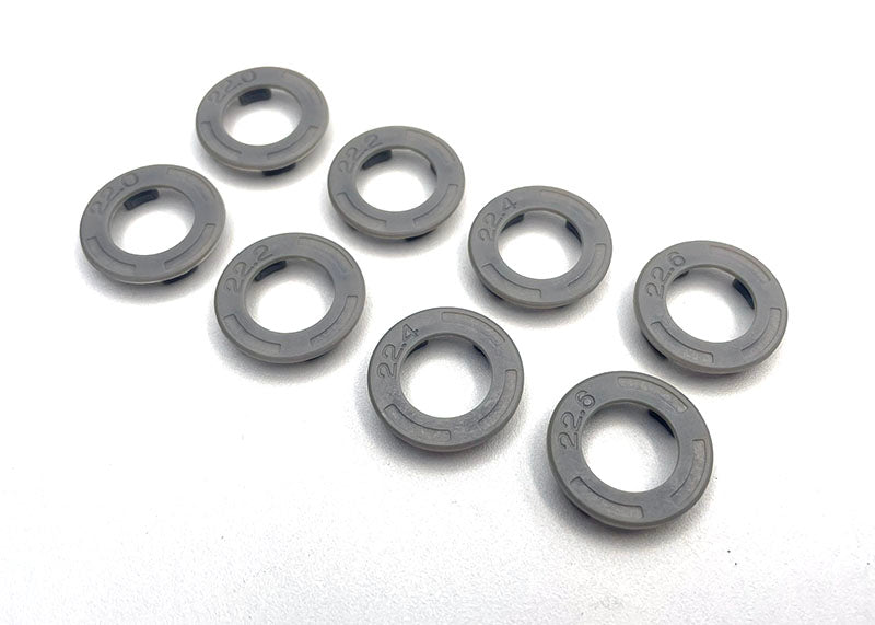 Reflex Racing - Speed Dish Side Wall Plate Set - Grey - 22.0,22.2,22.4,22.6