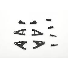 GL Racing - GLF1 Upper Arms, Lower Arms, Steering Knuckle and Front Shock