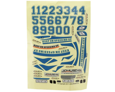 Jomurema JR-GT01 Mini-Z MR-03 Hard Body Set (Yellow) (98mm)