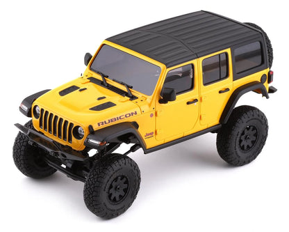 Kyosho MX-01 Mini-Z 4X4 Readyset w/Jeep Wrangler Body (Yellow) & 2.4GHz Radio