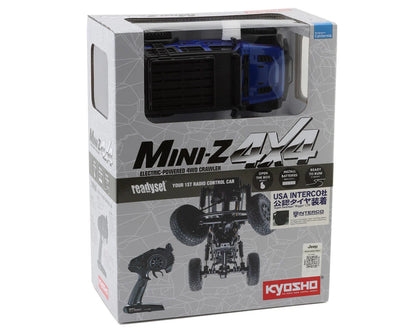 Kyosho MX-01 Mini-Z 4X4 Readyset w/Jeep Wrangler Rubicon Body (Punk'N Metallic) & 2.4GHz Radio