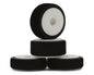 Kyosho MB-010 Pre-Mounted Sponge Tire Set (4) (Front/Rear) (Medium)