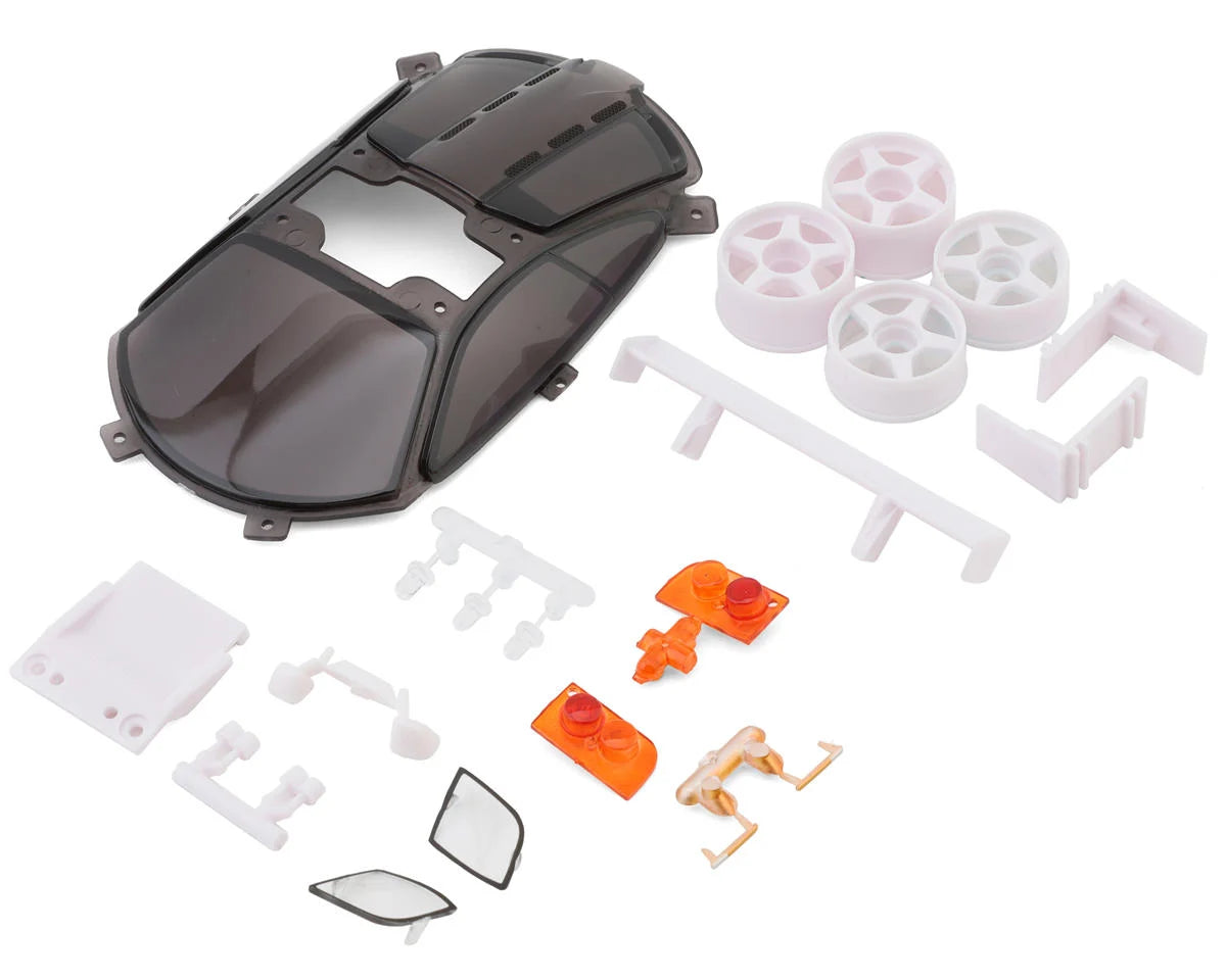 Kyosho Mini-Z MR-03 McLaren F1 LM Body w/Wheels (White) 98mm Chassis