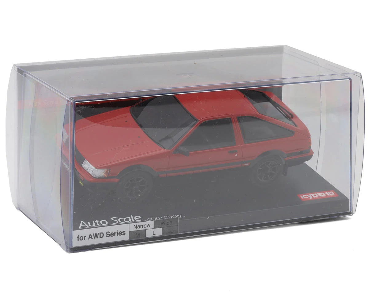 Kyosho Mini-Z MA-020 Toyota Corolla Levin AE86 Pre-Painted Body (Red/Black)