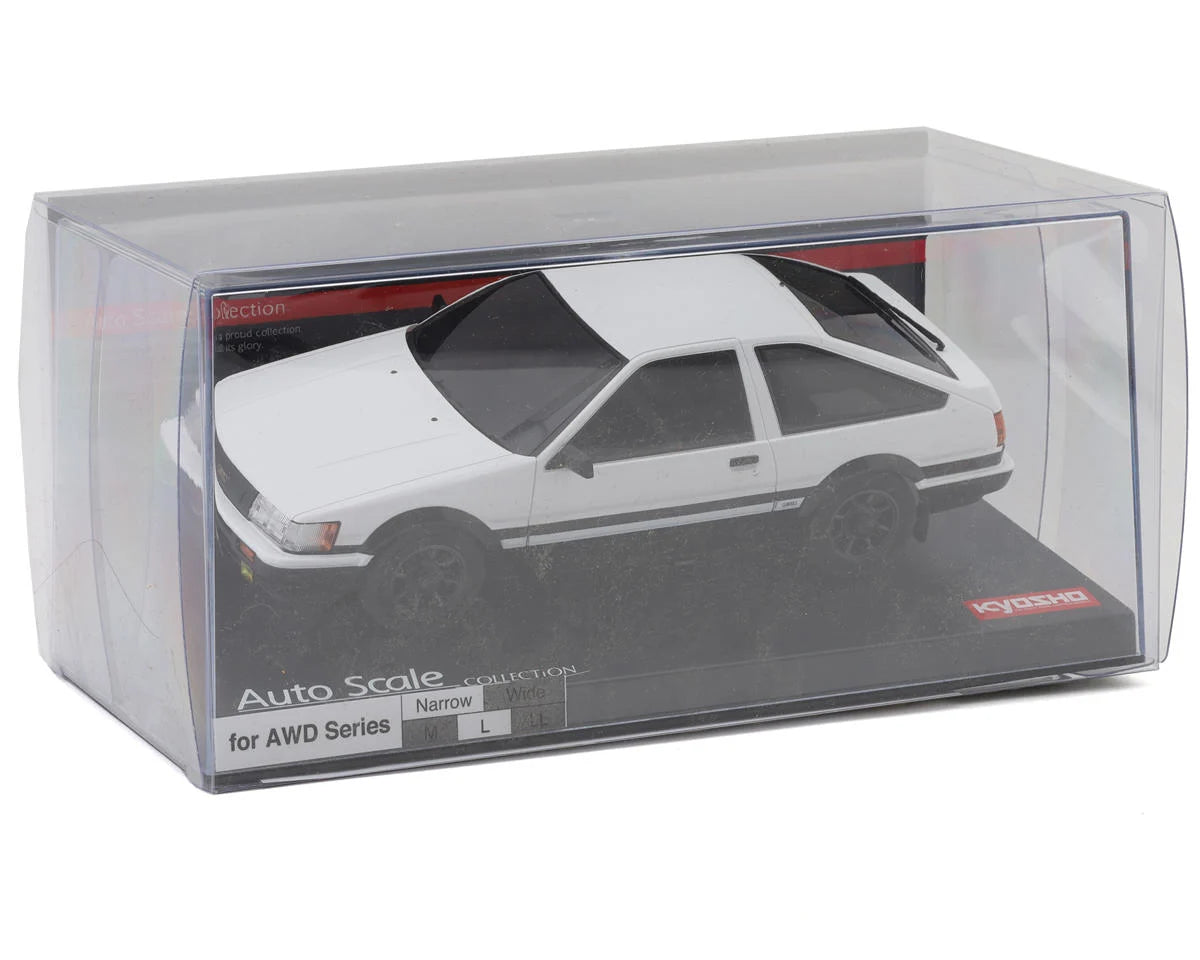 Kyosho Mini-Z MA-020 Toyota Corolla Levin AE86 Pre-Painted Body (White/Black)