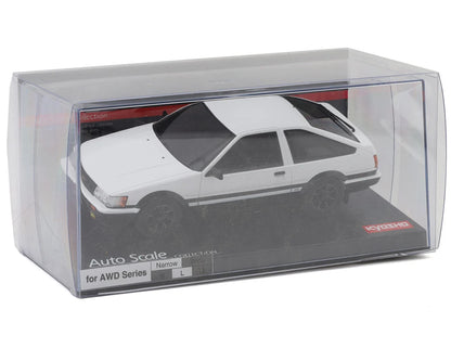 Kyosho Mini-Z MA-020 Toyota Corolla Levin AE86 Pre-Painted Body (White/Black)