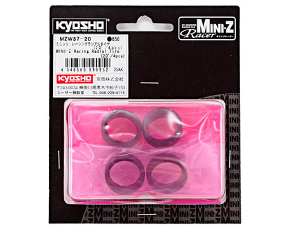 Kyosho Mini-Z 8.5mm Racing Radial Tire (4) (20 Shore)