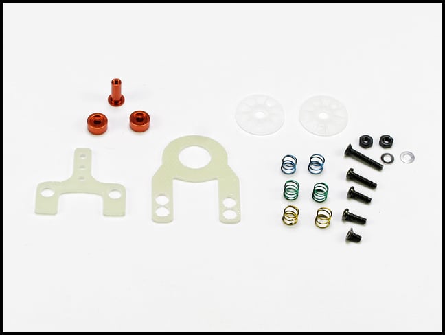 PN Racing Mini-Z MR02/03 Multi Length Disk Damper Set - Orange