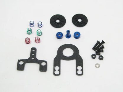PN Racing Mini-Z MR02/03 Multi Length Graphite Disk Damper Set (Blue)