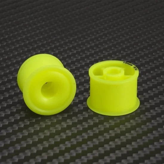 PN Racing Mini-Z 2WD Machine Delrin Cut Yellow Formula 14x20mm Flanged Wheel R14