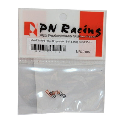 PN Racing Mini-Z MR03 Front Suspension Soft Spring Set (2 Pairs)