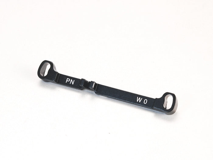 PN Racing Mini-Z MR03 Alum Tie Rod W 0 (Black)