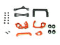 PN Racing Mini-Z V5 LCG 98mm Motor Mount (Orange)