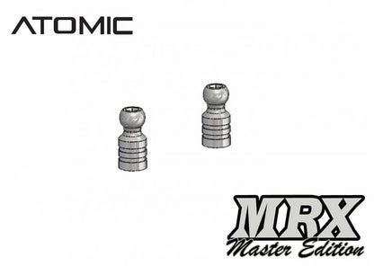 Atomic RC - MRX Master Steering 3.0mm Ball Stud (2 pcs)