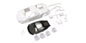 Kyosho - Honda NSX White body set(w/Wheels)