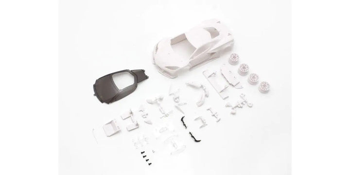 Kyosho - CHEVROLET® CORVETTE® C8.R White body set(w/Rim for RWD)