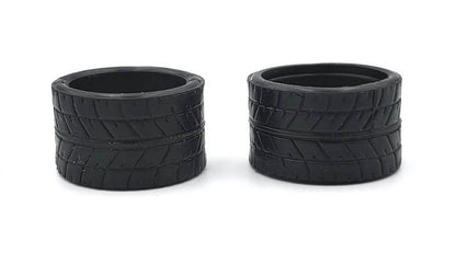 Marka V1 Mini-Z RCP Rubber Rear Radial Tire 15 degree medium 14mm (1 Pair)