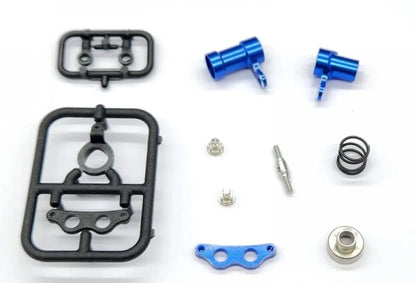 GL Racing - GL-GTR 7075-T6 Aluminum Dual Crank Steering and Servo Saver Set